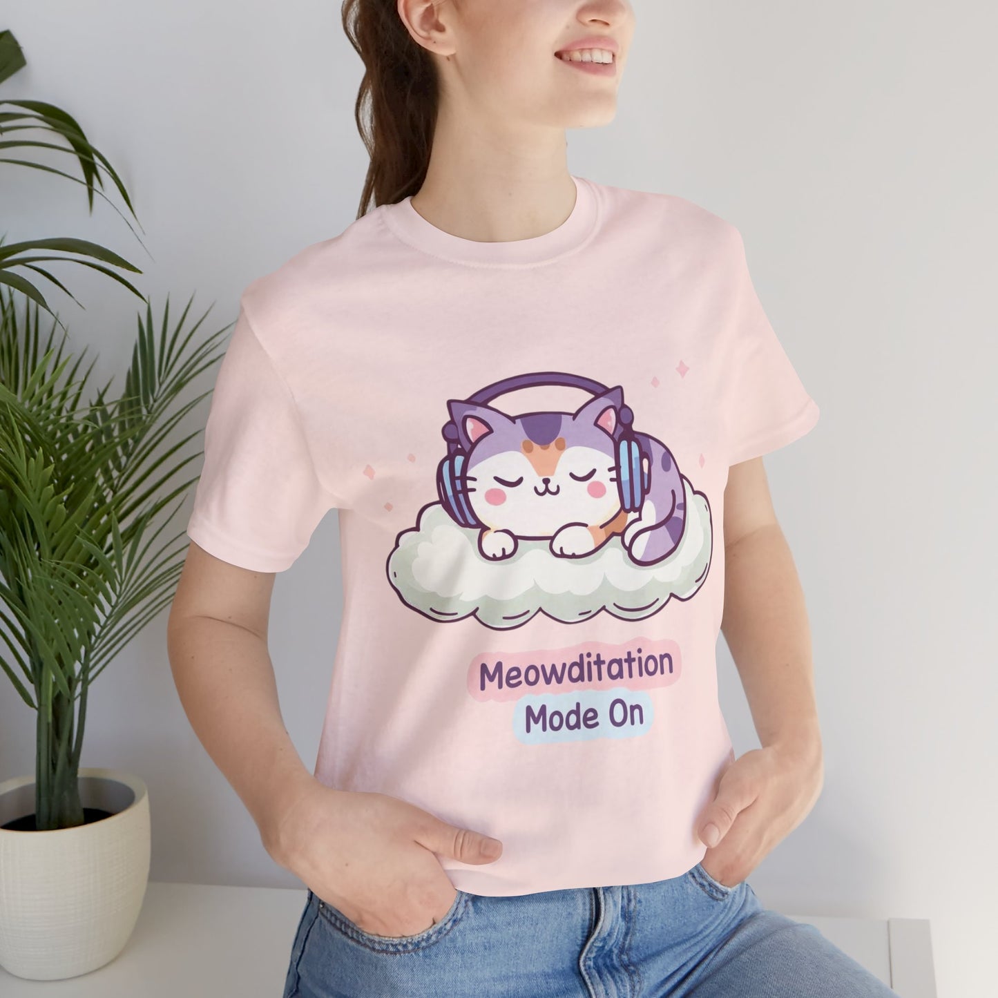 Meowditation – T-Shirt